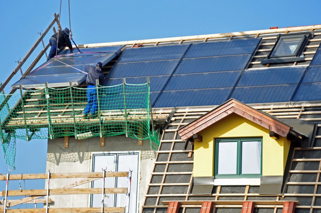 Solaranlage Komplettset mit Montage