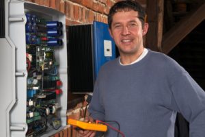 Solaranlage Wechselrichter