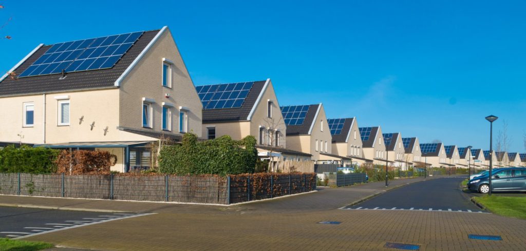Solarstromanlage Reihenhaus